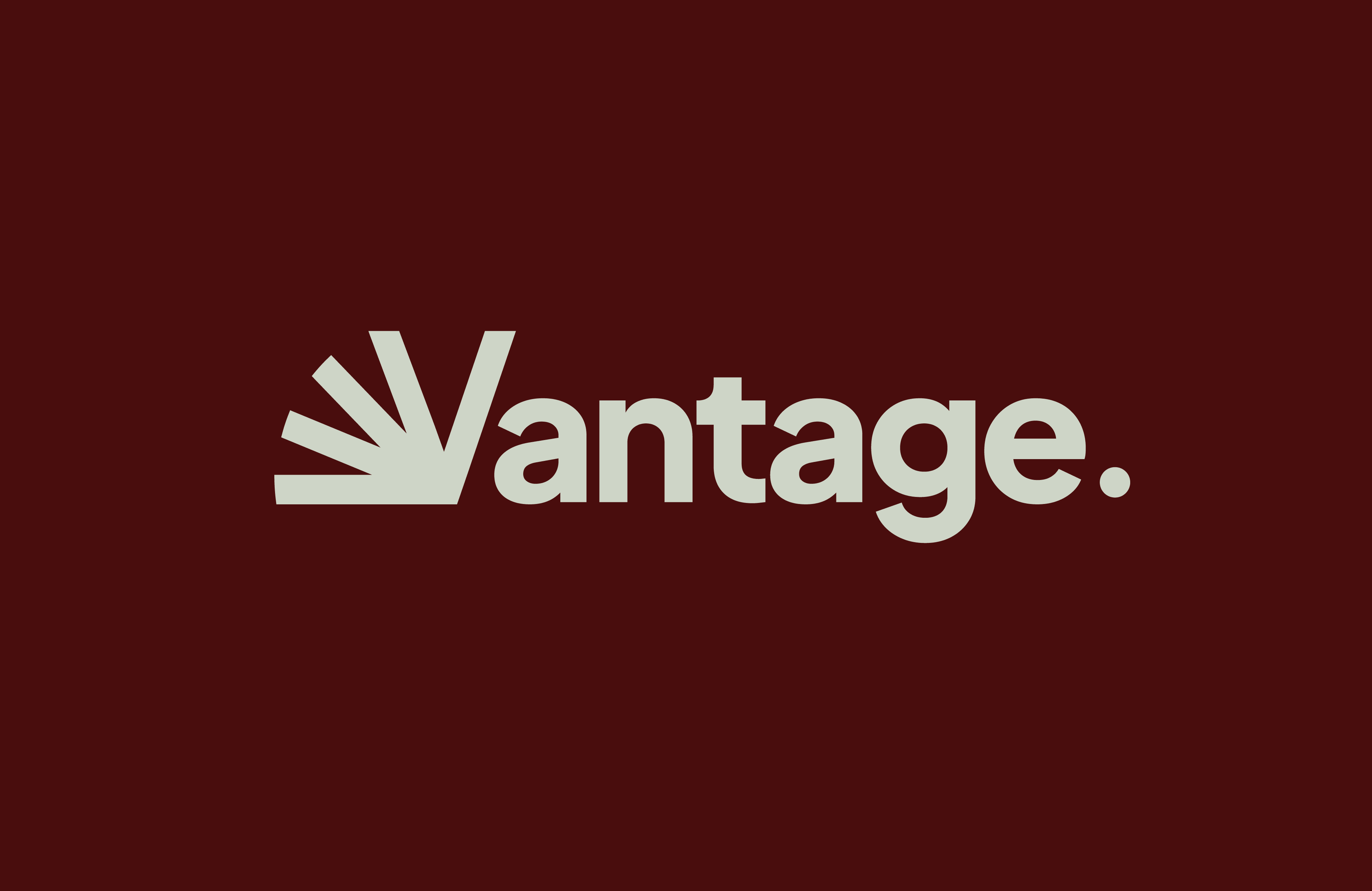 Vantage identity conceptual experimental design aesthetics preview