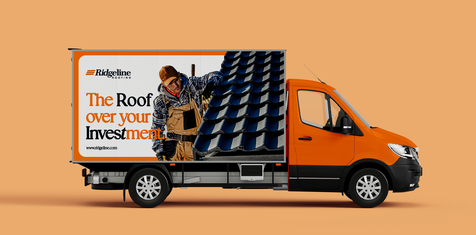 Ridgeline Roofing Ridgeline Roofing website design mockup